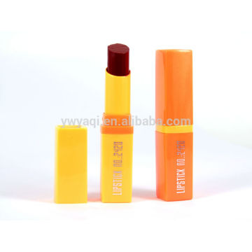 Private etiqueta maquillaje lápiz labial de Color naranja de alta calidad
